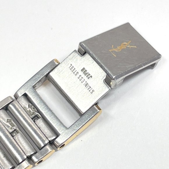 Yves Saint Laurent Gold and Silver Women's Watch - Picture 10 of 16